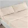 BURRITO BLANCO, Set di Lenzuola Claro de Luna 241 per Letto Singolo di 105x190/200 cm