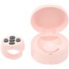 Cosiki Ring Phone Remote Control, BT5.3 Forte compatibilità Anello di Scorrimento Clicker Materiale ABS Design Ergonomico per la Casa (Rosa)