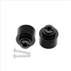 Alamor Manubrio Manubrio Fine Peso Grip Cap compatibile con Honda Cbr 954 929 Rr Vfr800 Gl1800-Nero