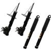 Generico KIT 4 AMMORTIZZATORI ANTERIORI E POSTERIORI COMPATIBILI CON FIAT PANDA 169 SERIE 4X4 GPL METANO
