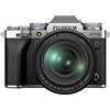 FUJIFILM X-T5 Kit XF 16-80mm F4 R OIS WR Silver - GARANZIA UFFICIALE FUJIFILM ITALIA
