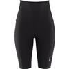 WINSHAPE Pantaloncini Funzionali da Motociclista Hwl412c, a Vita Alta, Stile Ultra Soft Leggings, Nero, L Donna