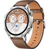 HUAWEI WATCH GT 5 46mm Smartwatch, Design Elegante, Nuova Modalità Corsa e Ciclismo, Monitoraggio della Salute, 14 Giorni di Durata della Batteria, iOS e Android, Marrone, Esclusiva Amazon