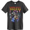 Amplified Nirvana Collection Unplugged in New York - Maglietta da Uomo, Carbone, M