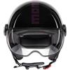 MOMODESIGN CASCO JET MOMO DESIGN FGTR CLASSIC STRIPES E2206 NERO FUCSIA LUCIDO TAGLIA S