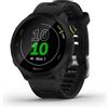 Garmin Forerunner 55 Black Smartwatch 42mm cod. 010-02562-10 GPS 5 ATM