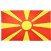 AZ FLAG BANDIERA MACEDONIA 90x60cm - BANDIERA MACEDONE 60 x 90 cm - AZ FLAG