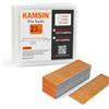 KAMSIN Chiodi senza testa P625, lunghezza gamba 23 mm (25 mm), rivestimento in rame, 10.000 pezzi/scatola, chiodi a perno e elementi di fissaggio per pistola pneumatica con pin ad aria