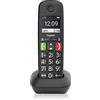 Gigaset E290HX, Telefono Portatile con Suonerie Forti, Numeri Grandi, Audio Potenziato, Tasti di Chiamata Rapida, Vivavoce con Volume Regolabile, Nero, Nessun Rete Fissa, senza base DECT