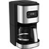 KRUPS Cafetière programmable 24h Caffettiera programmabile 24 Ore Premium KM480D10, Metallo, Acciaio Inox Spazzolato