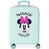 Disney Minnie Teen Valigia da cabina blu 38 x 55 x 20 cm Rigida ABS chiusura a combinazione laterale 35 l 2,5 kg 4 ruote doppie