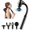 LUOOV Massaggiatore per collo e spalle, massaggiatore muscolare con funzione timer, massaggiatore a percussioni profonde