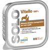 DRN - SOLO Vaschetta Monoproteica per Cani e Gatti - Vitello - 300 g