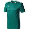 adidas Entrada 18 Jersey Adulto, Maglietta Uomo, Verde, XL