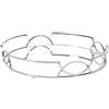 HOME DECO FACTORY, KA6130, Vassoio Specchio Argento D30 cm - Elegante e Versatile, Ideale per servire o Decorare, di Facile Manutenzione, Perfetto per Tutte Le Occasioni - Argento, 30 cm