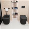 Parama Sanitari filomuro in ceramica rimless nero opaco vaso bidet e copriwc soft-close | Londra