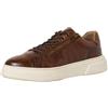 MARCO TOZZI by Guido Maria Kretschmer Sneakers Uomo Basse in Pelle con Zip, Marrone (Cognac), 44 EU