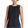 baleaf Canottiera da donna senza maniche, sportiva, vestibilità larga, da corsa, con scollo alto, yoga, palestra, pantaloni, Nero , XS