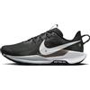 Nike ReactX Pegasus Trail 5, Sneaker Uomo, Black/White-Anthracite-Wolf Grey, 38.5 EU