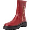 Love Moschino, Stivaletto Donna, Burgundy, 38 EU