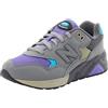 New Balance 580, Sneaker, Grigio e Viola, 38 EU