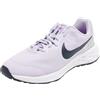 Nike Revolution 6, Sneaker, Violet Frost Thunder Blue, 35.5 EU