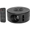 Bewinner Mini Proiettore LED, Proiettore Portatile per Cartoni Animati, per Bambini, Schermo di Sincronizzazione Telefono, Videoproiettore Home Theater, Videoproiettore LED Pico con