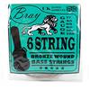 Bray Music - Set di corde nichelate 40-95 per basso 6 String (17 - 125)