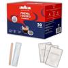 NEKA KIT 50 cialde Lavazza crema e gusto + 50 palette caffè + 50 bustine di zucchero - caffè dolce gusto offerta