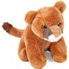 Wild Republic Pocketkins Eco Puma delle Montagne, Peluche, 12 cm, Giocattolo di Peluche, Realizzato con Materiali Riciclati, Ecologico