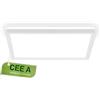 Briloner - Lampada soffitto LED, CEE A sorgente luminosa, 11,4 W 2400 lm, design ultrasottile, luce indiretta, pannello luminoso moderno, illuminazione soggiorno, cucina, camera, 29x29x3 cm, bianco