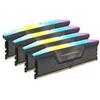 Corsair Ram DIMM DDR5 64GB Corsair Vengeance RGB 38Cl/5600MHz/288-pin Nero [CMH64GX5M4B5600Z36]