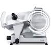 H.Koenig Affettatrice elettrica professionale MSX300, Lama made in Italy da 30cm, Affettatura di precisione, Spessore di taglio 0-15 mm, 282 giri/minuti, inox