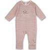 Sanetta 221861 Pigiamino per Bambino e Neonato, Faded Rose, 98 cm Bimba