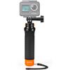 AKASO Maniglia Galleggiante Impermeabile per Action Cam, Impugnatura per Sport Acquatici Compatibile con GoPro Hero 13/12/11/10/9/Max, DJI Osmo Action, EK7000, Brave 4, Brave 7 LE, Brave 7