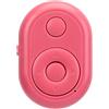 Bewinner Telecomando Page Turner Bluetooth, Telecomando Wireless per Fotocamera, Telecomando per App Bluetooth, Pulsante Selfie Otturatore Remoto per Cellulari Tablet (Rosa)
