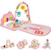 AOMIG Palestre per Bambini Tappetini, Tappetino da Gioco per Palestra per Bambini Palestrina Baby Piano, Palestre Tappetini Attività per Neonati 0-36 Mesi