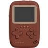 SUVIA Console di Gioco Retro Portatile Mini PSP con Doppia Porta USB da 10000mAh, Power Bank da 2.8 Pollici. Colore: Rosso. Riutilizzabile e Facile da Usare.