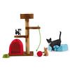 Schleich- Tempo di Gioco per Gatti Carini Farm World Figurine, Multicolore, 42501