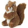 Living Nature Medio Scoiattolo, Peluche di Scoiattolo Morbido e Realistico, Peluche Naturli Eco-Friendly, 14cm