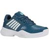 K-Swiss Court Express Carpet, Scarpe da Tennis, Indian Teal White Aqua Splash, 33.5 EU