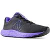 New Balance 411V3, Scarpe da Ginnastica Donna, Nero Viola, 37.5 EU