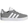 adidas VL Court 3.0 Shoes Kids, Scarpe da Ginnastica Unisex-Adulto, Grey Three/Cloud White/Grey Two, 33.5 EU