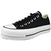 Converse Chuck Taylor Ctas Lift Ox Canvas, Scarpe da Fitness Donna, Nero, 36.5 EU