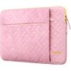 Lacdo 14 Pollici Borsa Protettiva Custodia per Huawei MateBook D 14, IdeaPad 14, Swift 3, ASUS Zenbook/VivoBook 14, IdeaPad/ThinkPad 14, HP Stream 14 Chromebook, Rosa Sakura