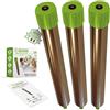 Isotronic allontana talpe repellente mouse Rat ANT deterrente Vibrasonic confezione da 3 pile Vole serpente Repeller esterno ad alta frequenza
