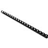 Exacompta - Rif. 75401E - Confezione da 100 raccoglitori a spirale in PVC nero da 12 mm, per collegare 65 a 90 fogli da 80 g, formato A4 o A3 paesaggio, adatto per qualsiasi tipo di macchina ad anelli