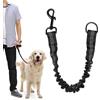 Devantia Guinzaglio Elastico per Cani Grandi - Ammortizzatore in Nylon Riflettente, Sicurezza e Comfort per Bicicletta, Adatto per Cani di Media e Grande Taglia (2.5 x 42 cm)