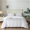 Good Nite Set copripiumino con federe in morbida microfibra (bianco, king size, 230 x 220 cm)
