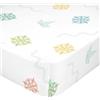 Happy Friday HappyFriday HAPPYNOIS - Lenzuolo con angoli, multicolore, 105 x 200 x 32 cm